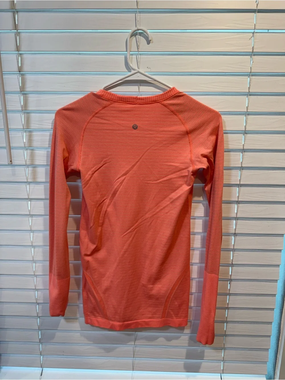 lululemon athletica Coral Seamless Long-Sleeve Performance Top